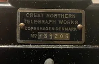 Originalt dansk morseapperat