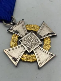 Original medalje for 50 års tro tjeneste i staten - ses næsten aldrig til salg i Danmark