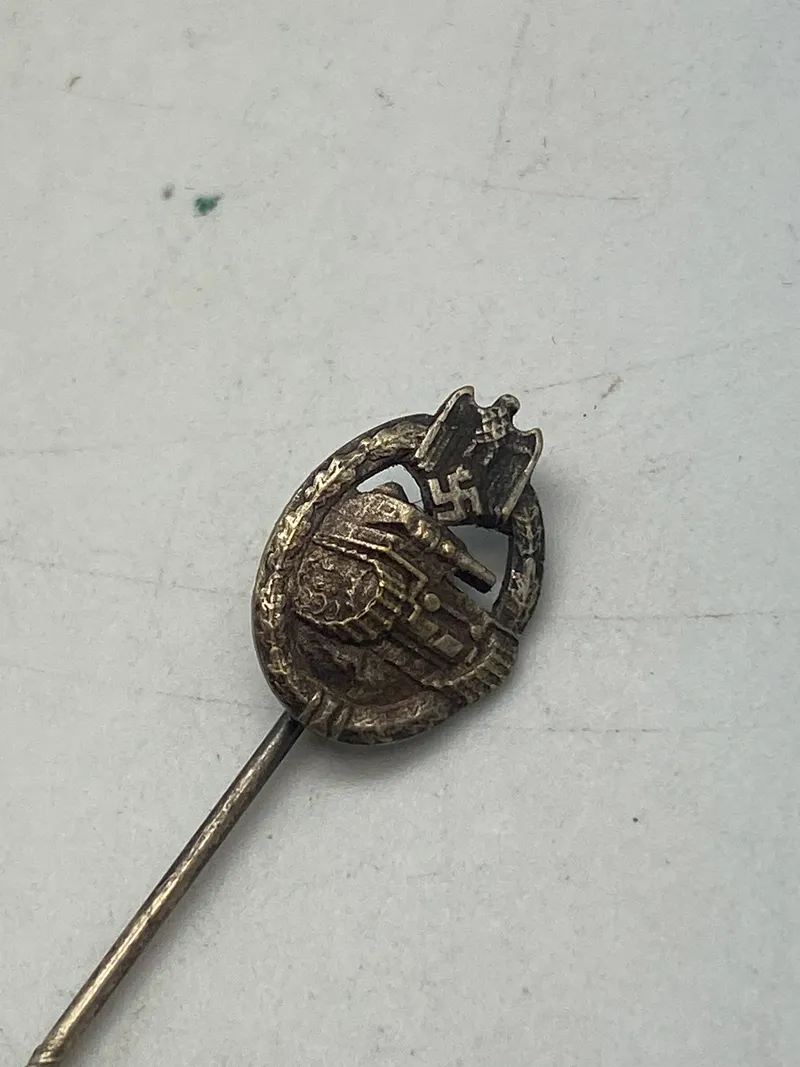 Original panzer Kampf abzeichen nål