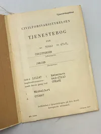 Original CF tjeneste bog