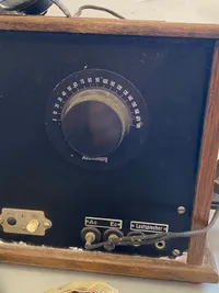 Sjælden original tysk radioscanner fra 1930erne brugt til aflytning - fundet på Næstved kaserne