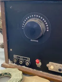 Sjælden original tysk radioscanner fra 1930erne brugt til aflytning - fundet på Næstved kaserne