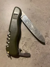 Victorinox foldekniv (som forsvarets i grøn)