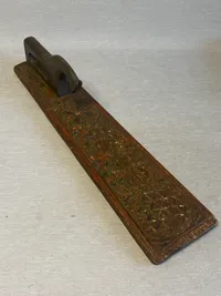 Originalt Dansk Antikt almue Manglebræt