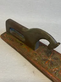 Originalt Dansk Antikt almue Manglebræt