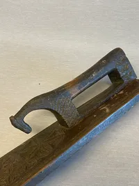 Originalt Dansk Antikt almue Manglebræt