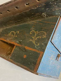 Originalt Sønderjysk kniplebræt almue fra 1792