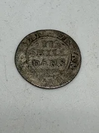 Original 2 skilling af sølv - dansk