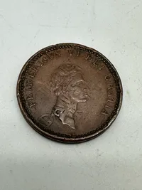 Original 12 skilling - 1812 - bemærk at det er en genbrugt 1771 skilling (sjælden)