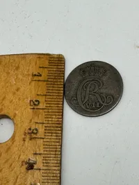 Original 4 skilling sølvmønt - 1807 - dansk