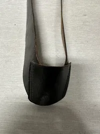 Sjældent originalt gehæng for dansk marine kadet dolk model 1848