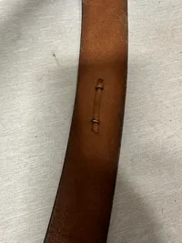 Sjældent originalt gehæng for dansk marine kadet dolk model 1848