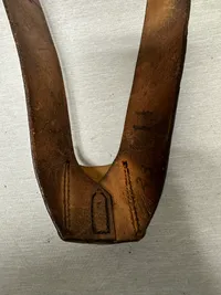 Sjældent originalt gehæng for dansk marine kadet dolk model 1848