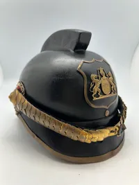 Original dansk politihjelm (panserbasse) fra 1930’erne