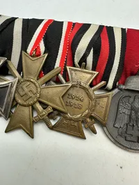 Original ww1/ww2 medalje spange