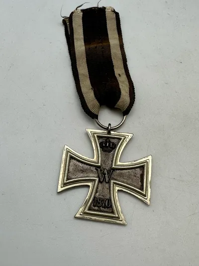 Originalt Jernkors 2.kl - 1870, sjældent set til salg i Danmark