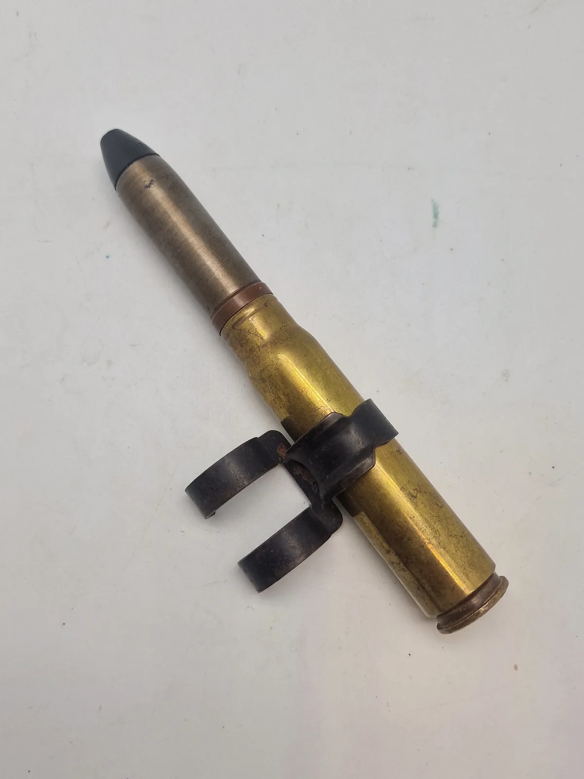 Original engelsk 2 cm patron fra fly