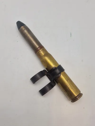Original engelsk 2 cm patron fra fly