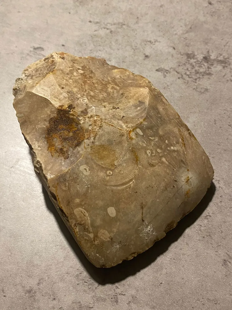 Original dansk stenøkse - bondestenalderen