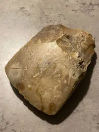 Original dansk stenøkse - bondestenalderen