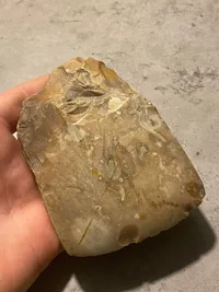 Original dansk stenøkse - bondestenalderen