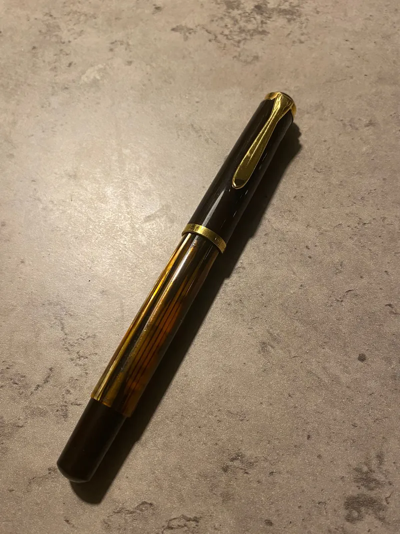 Original tysk Pelican fyldepen - nypris ca 3000,-