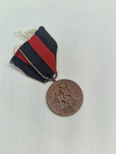 Original tysk 1 oktober medalje