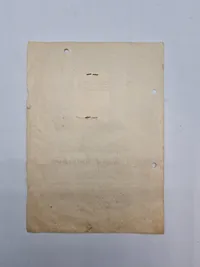 Original tysk raceattest med billede
