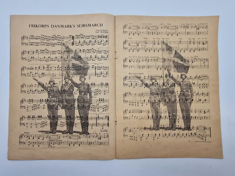Originalt “Horisonten” det med Frikorps Danmark sangen i