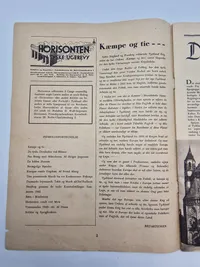 Originalt “Horisonten” det med Frikorps Danmark sangen i