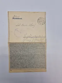 Samling original feldpost - ww1