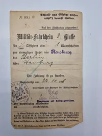 Samling original feldpost - ww1