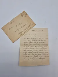 Samling original feldpost - ww1