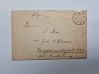 Samling original feldpost - ww1