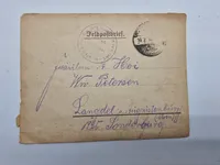 Samling original feldpost - ww1