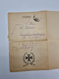 Samling original feldpost - ww1