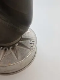 Original tysk civil gasmaske med to filtre