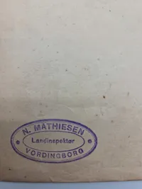 Gammelt matrikelkort - Vordingborg