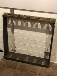 Del af gevær rack for K98 rifler - original