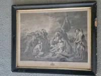 The death of General Wolfe / painted by B. West, historical painter to His Majesty ; engraved by Wm. Woollett, engraver to His Majesty