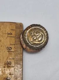 Tysk hulpenning 1300 - har også været anvendt som betalingsmiddel i Danmark - original???