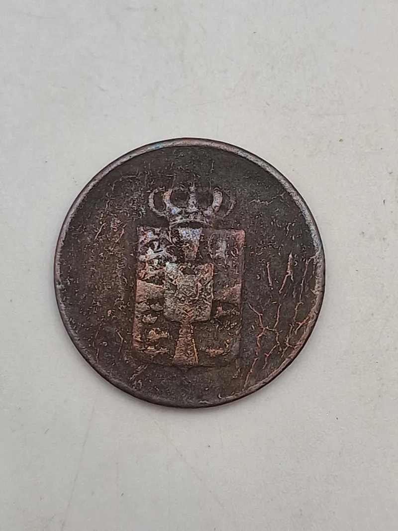 Originalt rigsbankstegn for skilling 1814