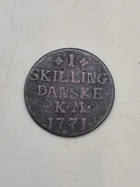 Original skilling 1771