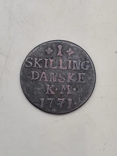 Original skilling 1771