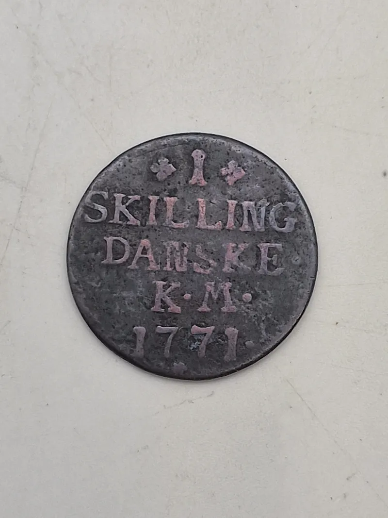 Original skilling 1771
