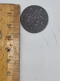 Originale skillings mønter - 1771 og 1719