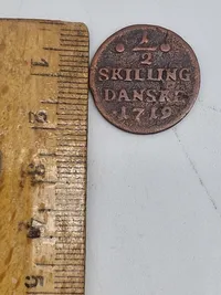 Originale skillings mønter - 1771 og 1719