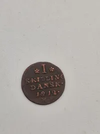Samling originale skillings mønter