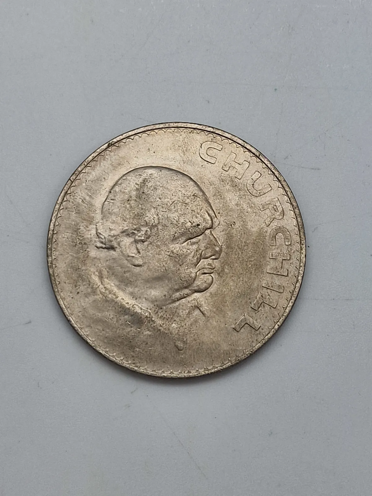 Original Churchill mønt - 1965