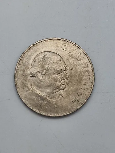 Original Churchill mønt - 1965